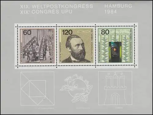 1197-1233 Bund-Jahrgang 1984 komplett postfrisch **