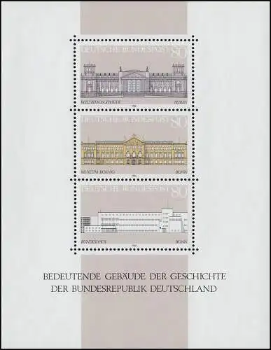 1268-1305 Bund-Jahrgang 1986 komplett postfrisch **