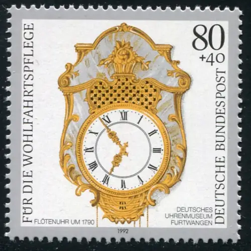 1633 Montre flûte avec PLF croix sur la boule, case 11,**