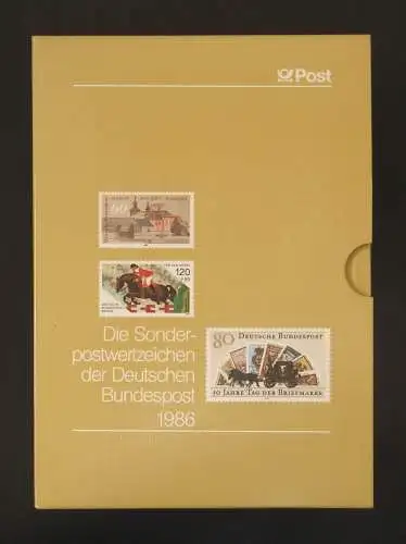 Jahrbuch Bund 1986, postfrisch ** - wie verausgabt