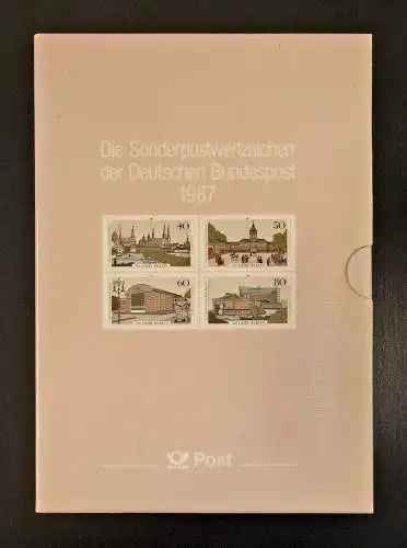 Jahrbuch Bund 1987 - ohne Korrektur-Blatt, postfrisch **