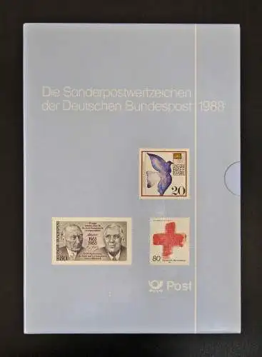 Jahrbuch Bund 1988, postfrisch ** - wie verausgabt