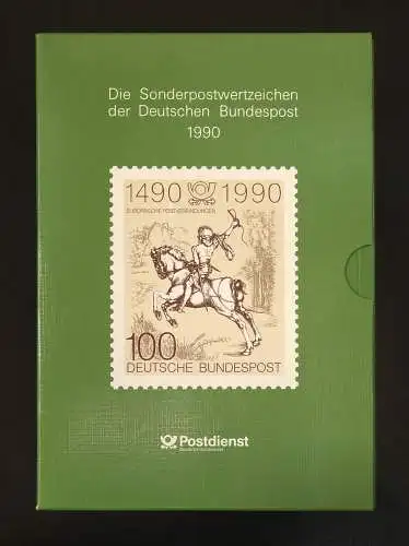 Jahrbuch Bund 1990, postfrisch ** wie verausgabt