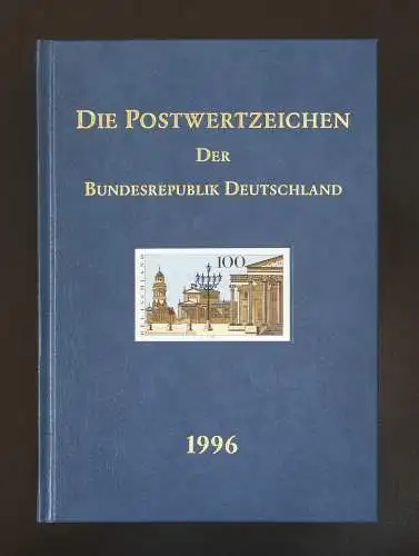 Jahrbuch Bund 1996, postfrisch komplett - wie von der Post verausgabt
