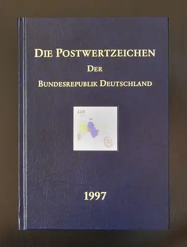 Jahrbuch Bund 1997, postfrisch komplett - wie von der Post verausgabt
