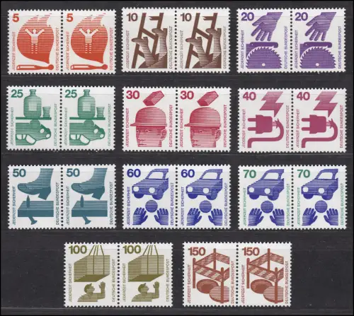 694 ff Prévention des accidents 11 Valeurs, couples horizontaux, ensemble **