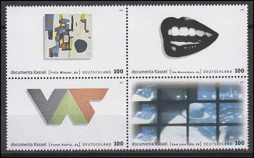 1927-1930 Block 39 documenta10 Kassel 1997, 5 ZD + 4 Ezm, set de compression **