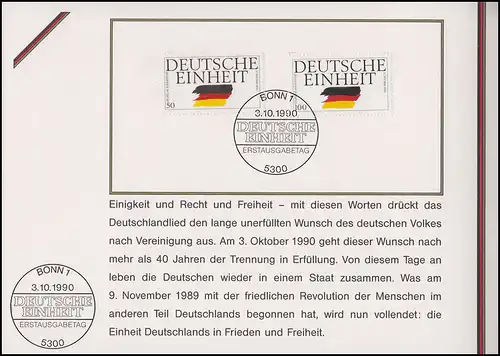 1481-1482 EB 2/1990 Ouverture des frontières, ESTE Bonn/Berlin 3.10./6.11.90