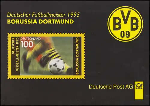 1833 Maître de football Borussia Dortmund - EB 2/1995