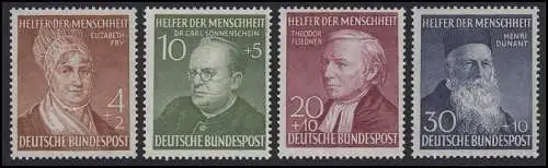 156-159 Wofa 1952 - Satz komplett ** postfrisch