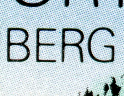 Bl.23 Bob-WM Altenberg, PLF Point entre ER à ALTENBERG dans le bord du bloc **