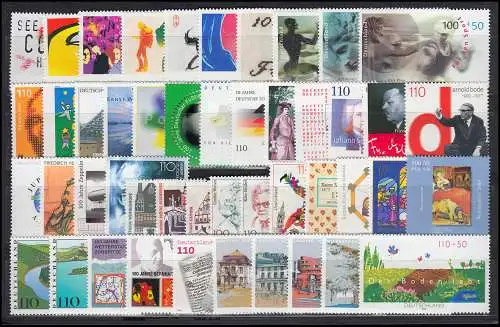 2087-2155 Bund-Jahrgang 2000 komplett, postfrisch **