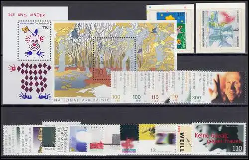 2087-2155 Bund-Jahrgang 2000 komplett, postfrisch **
