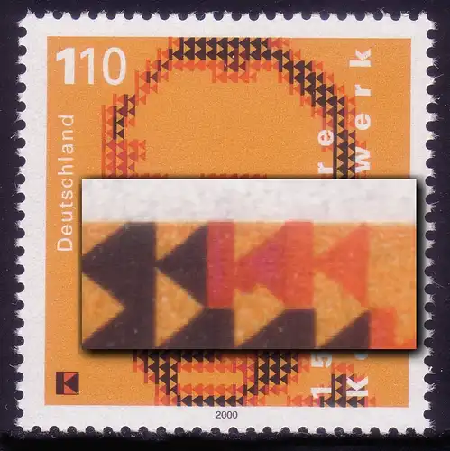 2135I Kolpingwerk mit PLF I Dreieck über Kopf verdickt, Feld 10 **