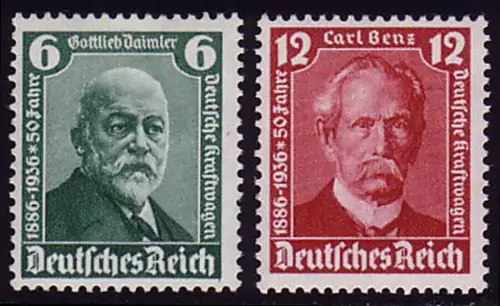 604-605 Daimler-Benz - kompletter Satz, postfrisch **