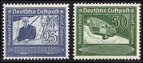 669-670 Graf von Zeppelin - Satz postfrisch **