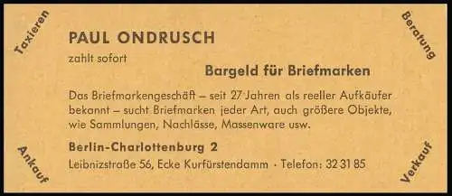 3a MH Dürer/Paul Ondrusch - RLV B I