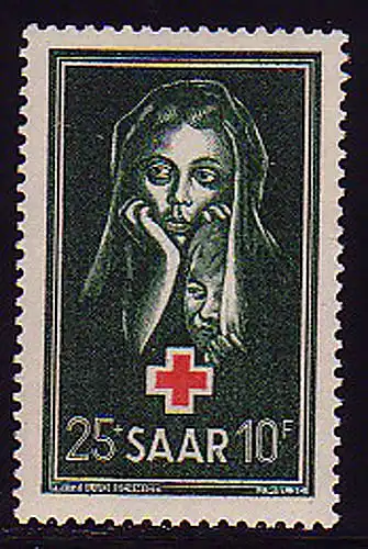 304 Rotes Kreuz Saarland 1951, **