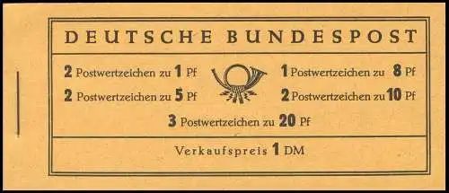 4YII MH Heuss und Ziffer 1960 - RLV II, **