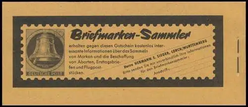 4YII MH Heuss und Ziffer 1960 - RLV II, **