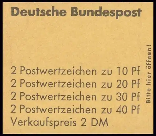18a MH Unfallverhütung 1972, RLV II, postfrisch **