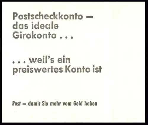 20b Unfall 1974, postfrisch **