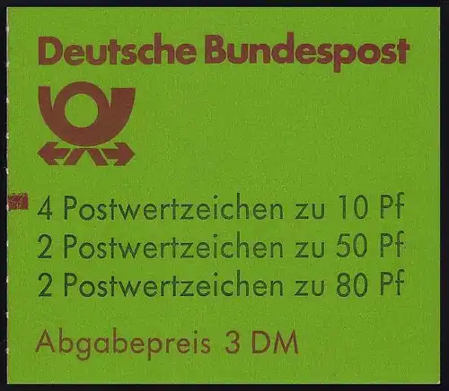 25bv MH SWK weiße Gummierung, mit Zählbalken - postfrisch **