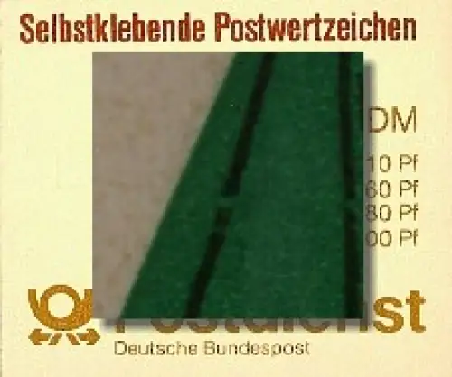 1534I Plattenfehler Turmdach defekt, Feld 4 im MH (27I PLF I) postfrisch **