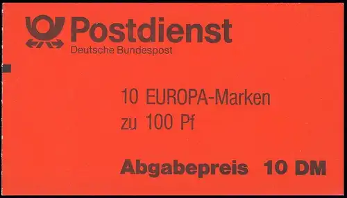 30 MH Europe/CEPT 1994, 2 PLF confirmée dans les cases 3 et 10, avec poutres de comptage **