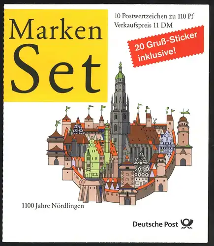 37 MH Nördlingen - postfrisch ** / MNH