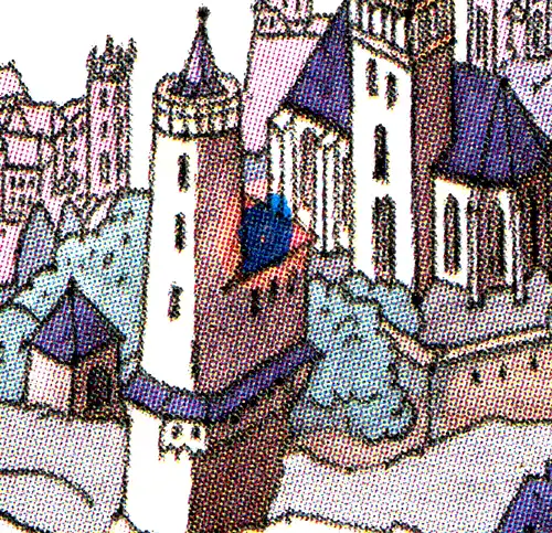 48a MH Bautzen avec des taches PLF sur la tour, champ 7 **