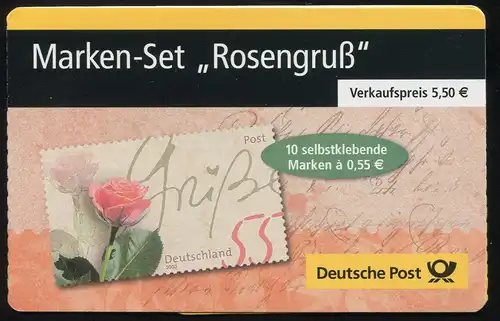 51a MH Rosengruß, Produkt-Nr. 1523 08415  postfrisch **