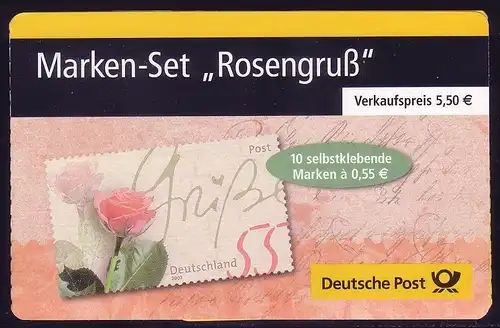 51a MH Rosengruß/sk, Produkt-Nr.: 1523 08415, ESSt Berlin 13.2.2003