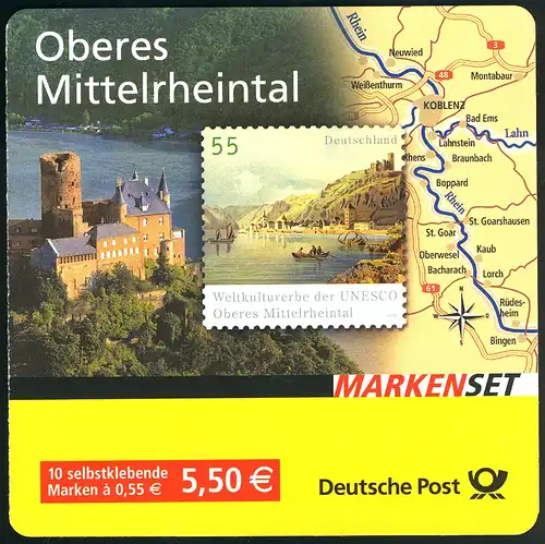 63a MH Mittelrheintal - Ortsname Braunbach, postfrisch **