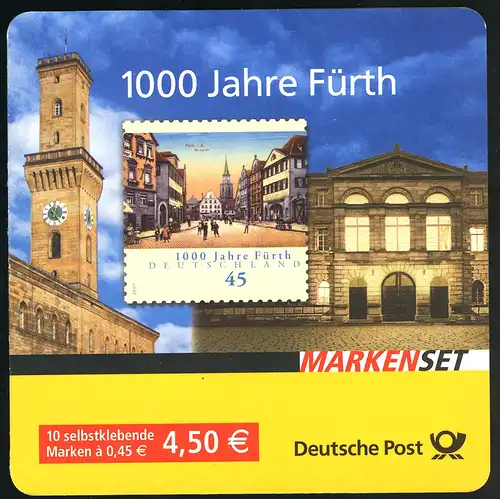 66I MH Fürth, première utilisation du tampon Bonn 2.1.2007