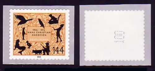 2455 Andersen sk, mit rückseitiger Nummer 100, postfrisch **