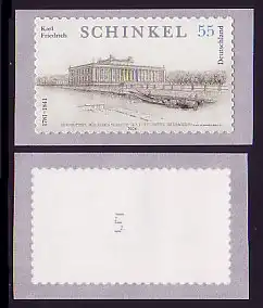 2552 Schinkel selbstklebend mit Zählnummer 5, postfrisch **