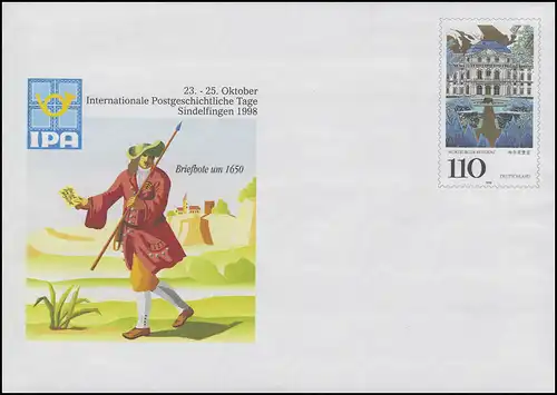 USo 4 Sindelfingen Briefbote IPA 1998, postfrisch