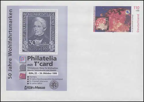 USo 10 PHILATELIA Köln 1999, postfrisch