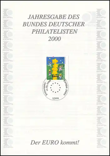 BDPh-Jahresgabe 2000 - Der Euro kommt