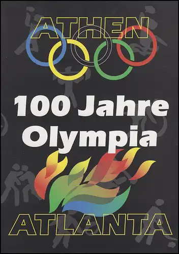 1861-1864 Sporthilfe 1996: 100 Jahre Olympia - EB 1/1996