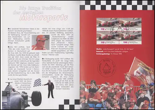 2032 Automobilrennsport Michael Schumacher Collection - EB 1/1999