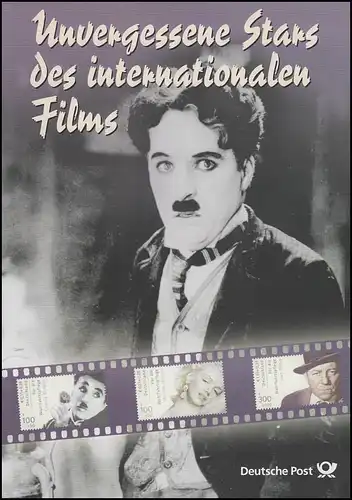 2218-2222A Wofa 2001 Internationale Filmschauspieler -  EB 5/2001