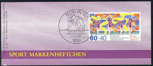 Sport 1987 Turnfest Gymnastikgruppe 80 Pf, 6x777, ESSt Berlin