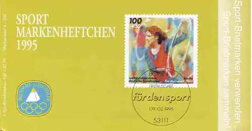 Sport 1995 Weltgymnaestrade - Reifenübung 100 Pf, 6x1778, postfrisch