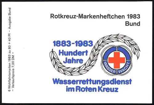 RDC/Wofa 1983 Fleurs alpines - Fleischer Weidenröschen, 6x1190, ESSt Bonn