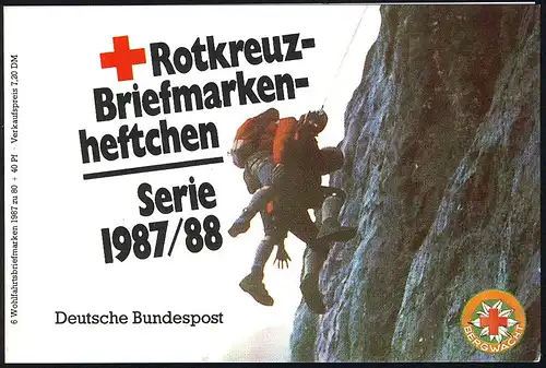 DRK/Wofa 1987/88 Gold & Silber - Bursenreliquiar 80 Pf, 6x1336, postfrisch