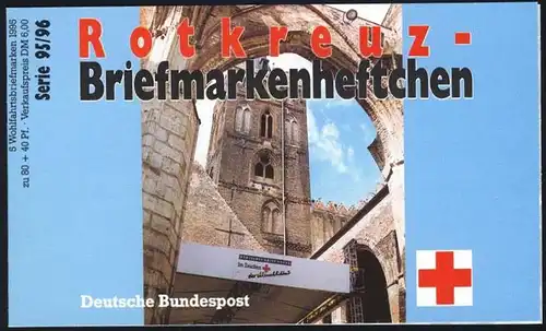 RDC/Wofa 1995/96 Fermes Sachsen 80 Pf, 5x1820, post-fraîchissement