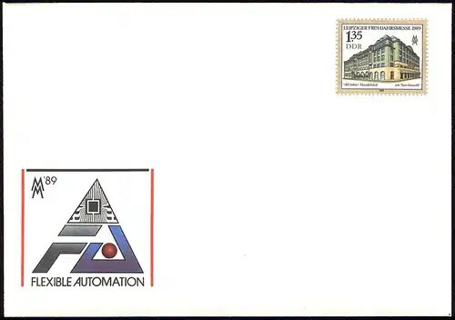 U 9 Leipziger Messe & Handelshof 1989 1,35 M, frais de port comme dépensé