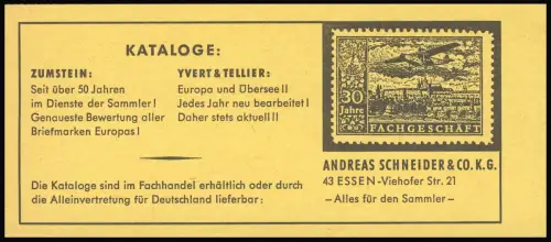 5c MH Brandenburger Tor/Schneider - RLV II a, frais de port **